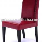 Red leather restaurant chairs(GK713) GK713