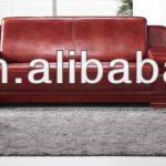 Red Leather Sofa Sets, Heated Leather Sofa, Italy Leather Sofa (FOHJ-6888) FOHJ-6888