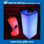 Remote Control Cuboid Shape Flashing Tables LED Light Bar Furniture KFT-45110