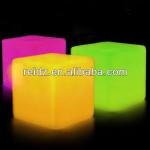 Remote control RGB color changing beautiful led cube stool S-FGD-40