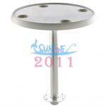 Removable Round Table With Table Pedestal and Base Plate Fixed height 68cm Dia. 60cm SF21055-1