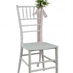 rental banquet chairs F-112 Tiffany Chair White