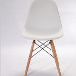 Replica DSW eames dining chair in PP/ABS with wood legs xd-170pw