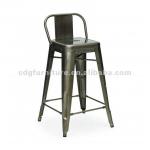 Replica tolix stool (CDG-619B-H65-ST) Gunmetal Finish CDG-619B-H65-ST