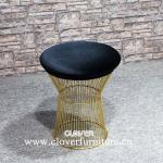 replica warren platner stool luxury gold color CB146