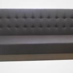 Restaurant soft bench seating with high back and wooden base SO-103 SO-103