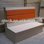 restaurant wood booth sofa seating HXS-P-12