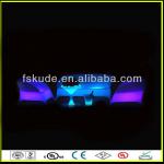 RGB battery rechargeable led glowing sofa KD-F825S,826S