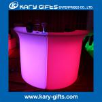 RGB Colors Changing LED Corner Tables Indoors LED Home Bar Counter KFT-8011