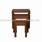 Rizhao Harmony nesting wooden tables HY-NT-002