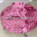 round 4-seater pink waiting chair sale cheap HB-C410 HB-C410 pink