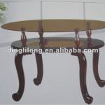 round antique hand carved coffee table CT-h13201