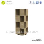 Round bookshelf/New design bookshlef/design wooden bookshelf LOB04