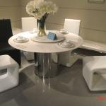 Round marble dining table G810