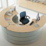 round reception desk U505