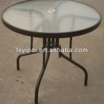 round tempered glass dining tableYT40B YT40B