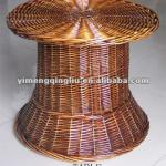 round wicker coffee table YM-TABLE