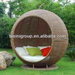 Round wicker rattan outdoor daybed (BF10-R107) BF10-R17