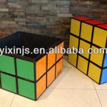 Rubik&#39;s cube table/children stool/storage stool/BY1002 BY1002