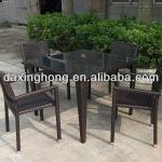 Sale stackable rattan outdoor aluminum furniture 1900-1001/1900-2001