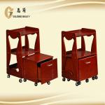 Salon Trolley Rollabout Rolling Utility Cart Lockable Spa Equipment DM-5017 Salon Trolley