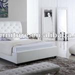 SB-5502 soft funiture PVC leather bed SD-12-L5