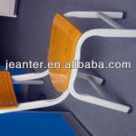 school chair with MDF top and metal leg for apartment bed sets school classroom in Guangzhou JT-603