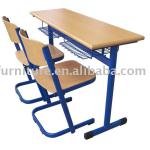 school furniture sets classroom wooden desk and chair LRK-0810