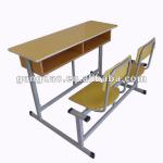 School student double desks and chairs GD-X002