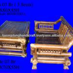 Set of bamboo furniture, high-grade furniture, 100% natural material BFC 136