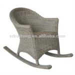 SGS Approval Rattan Rocking Chair (C0001-RT) UV Resistance Rocking Chair C0001-RT