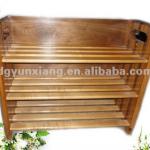 Shoe rack of solid wood YX-017