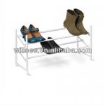 Shoe Rack01-Extendable Extending Shoe Storage Stand Rack Shelf Holder Organiser Iron Shoe Rack01