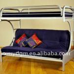 silver metal sofa bunk bed for adult (MLBK-11) MLBK-11