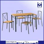 Simple design Steel Dinner Tables MGT-6578 MGT-6578