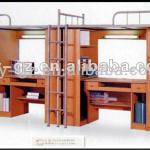 single bunk bed desk underneath SF-13A