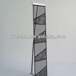 Single or Double Mesh Brochure Holder Magazine Stand Book Stand LS-PCS-S/D