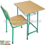 Single School Desk And Chair