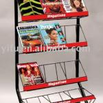 Single Sides Floor Magazine Rack 020137