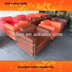 Single sofa bright-colored sofa set 8143 brown