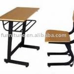 single student desk and chair LRK-0804