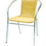 single-tube aluminum rattan chair LFT-2118