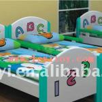 single wooden bed for kindergarten LY-142A LY-142A