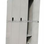 SJ-069 indian furniture 3-door godrej steel almirah metal clothes closet SJ-069