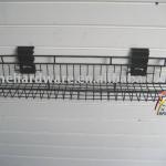 Slatwall basket for garage storage system HF-B2406