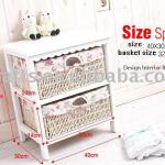 Sleek White Wooden Cabinet HX10-005