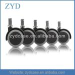 Slipstick Rubber Caster Wheels, Set of 5 (New and Improved) ZYD-CS7 ZYD-CS7