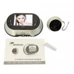 Smart Peephole Viewer Door Monitoring System Visual Doorbell 3.5 Inch LCD Screen With Photo