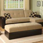 Sofa Bed with storage with stool / coffee table CS123