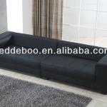 Sofa furniture half leather 4 seater office sofa 649#01